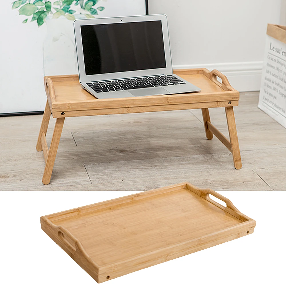 портативный из бамбука и дер