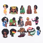 Подвески для обуви для девочек Black Lives, Croc, защита прав, молитвенная обувь, аксессуары, украшение, подходит для детей, подарок