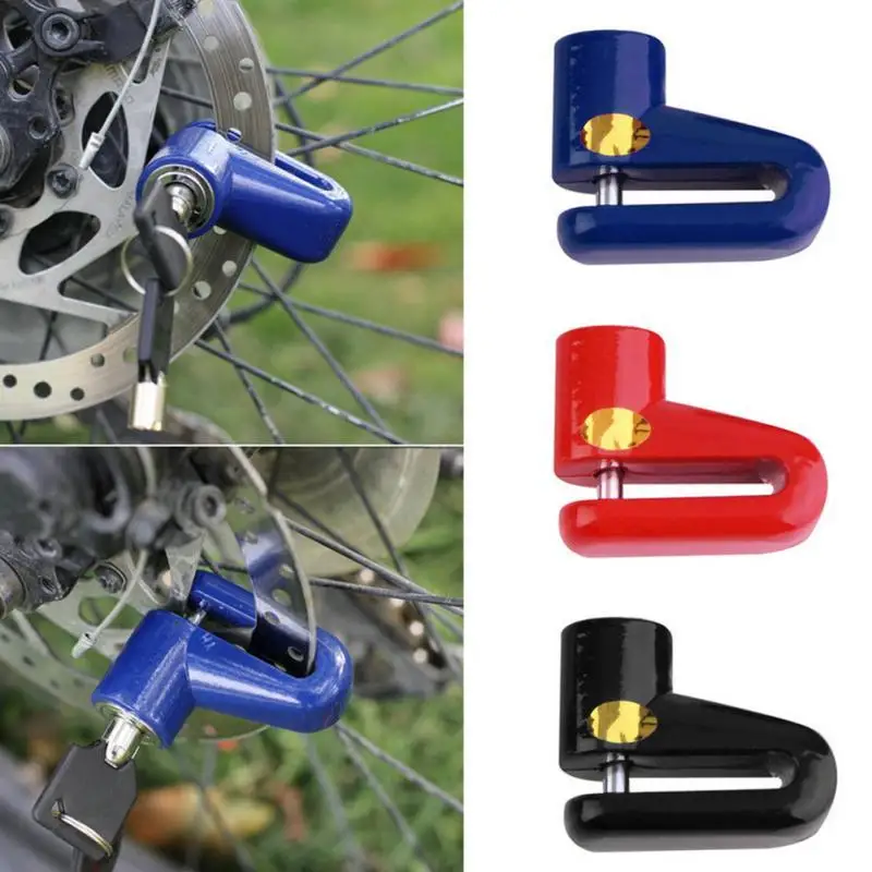 

Anti Theft Disk Disc Brake Rotor Lock for Scooter Bike SafetyLock Bicycle Motorcycle Safety Lock