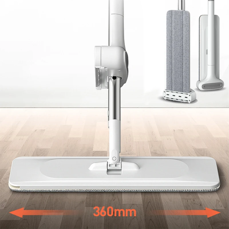 Швабра из микрофибры с поворотом на 360 градусов | Дом и сад