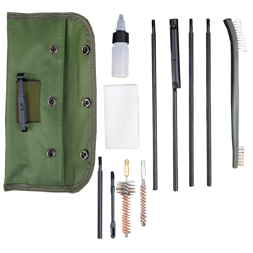 10 шт./компл. винтовка пистолет чистящие кисти в комплекте стержень нейлоновый