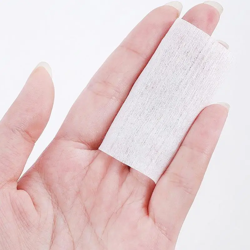 50 шт./пакет органические ватные подушечки средство для снятия лака ногтей