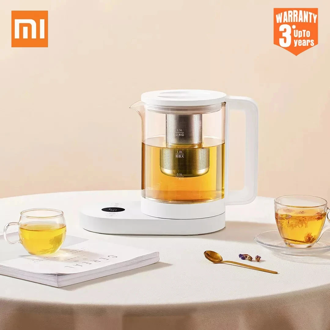 

Xiaomi Mijia Smart Multifunctional Tea Kettle 1.5L Automatic Electric Glass Kettle Health Preserving Pot Work with Mi Home APP