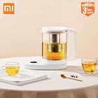 Автоматический электрический стеклянный чайник Xiaomi Mijia 1,5 л, умный многофункциональный чайник для сохранения здоровья, работает с приложением Mi Home