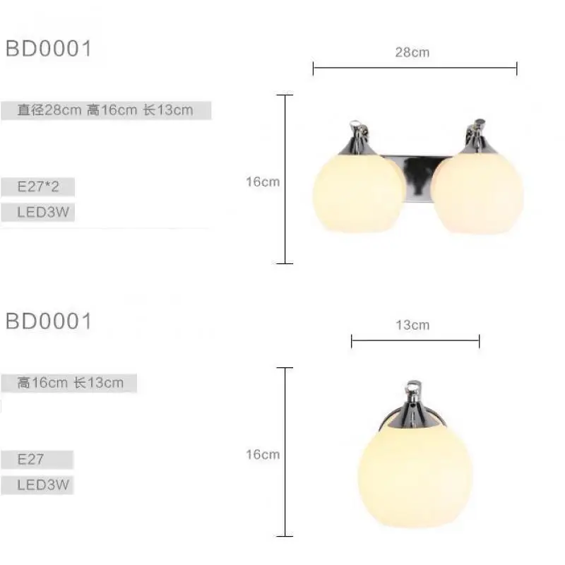 Современные светодиодные Настенные светильники для спальни Хрустальная