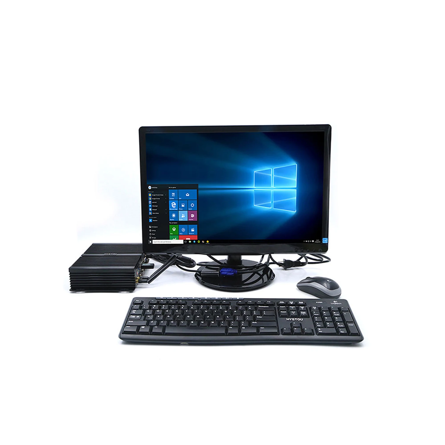 Промышленный мини компьютер VENOEN Core i5 7200U i3 7100U ddr4 windows 10 linux i7 4500U Celeron 1007U HD VGA|Мини ПК|