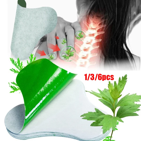 

6/3/1 шт., пластырь для снятия боли в шее