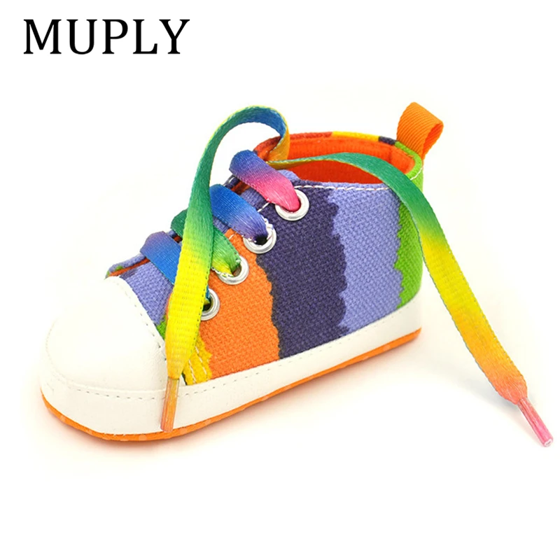 

Fashion Plaid Stripes Baby Casual Shoes For Newborn Soft Sole Baby Boy Girl Shoes Infant Toddler Anti-Slip First Walkers