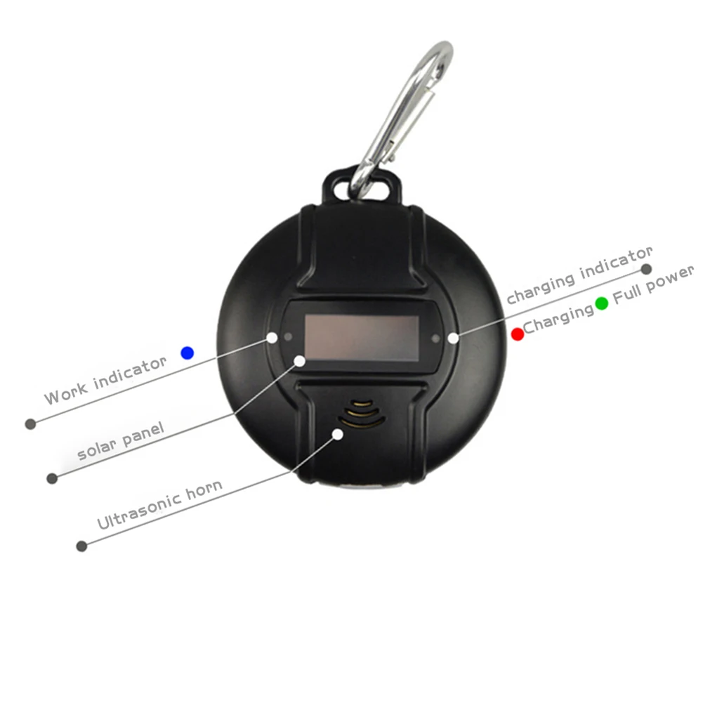 

HotMosquito Insect Killer Solar Powered Repellent Ultrasound Pest Fly Zapper