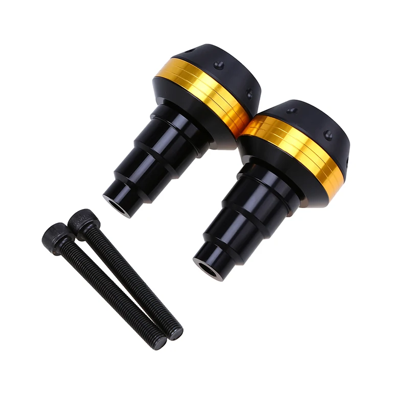 Желтые Защитные противоударные слайдеры рамы POSSBAY для мотоцикла Противоударные