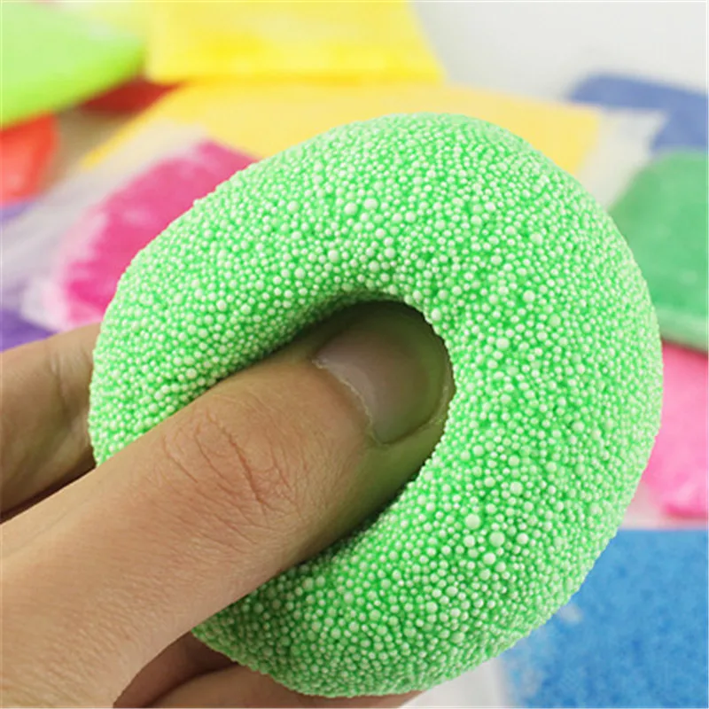 DIY Slime мягкая глина Снежная грязь 50 г бумажная глина мягкая бумага Пластилин принадлежности Slimes пушистый клей обучающая игрушка для детей подарок