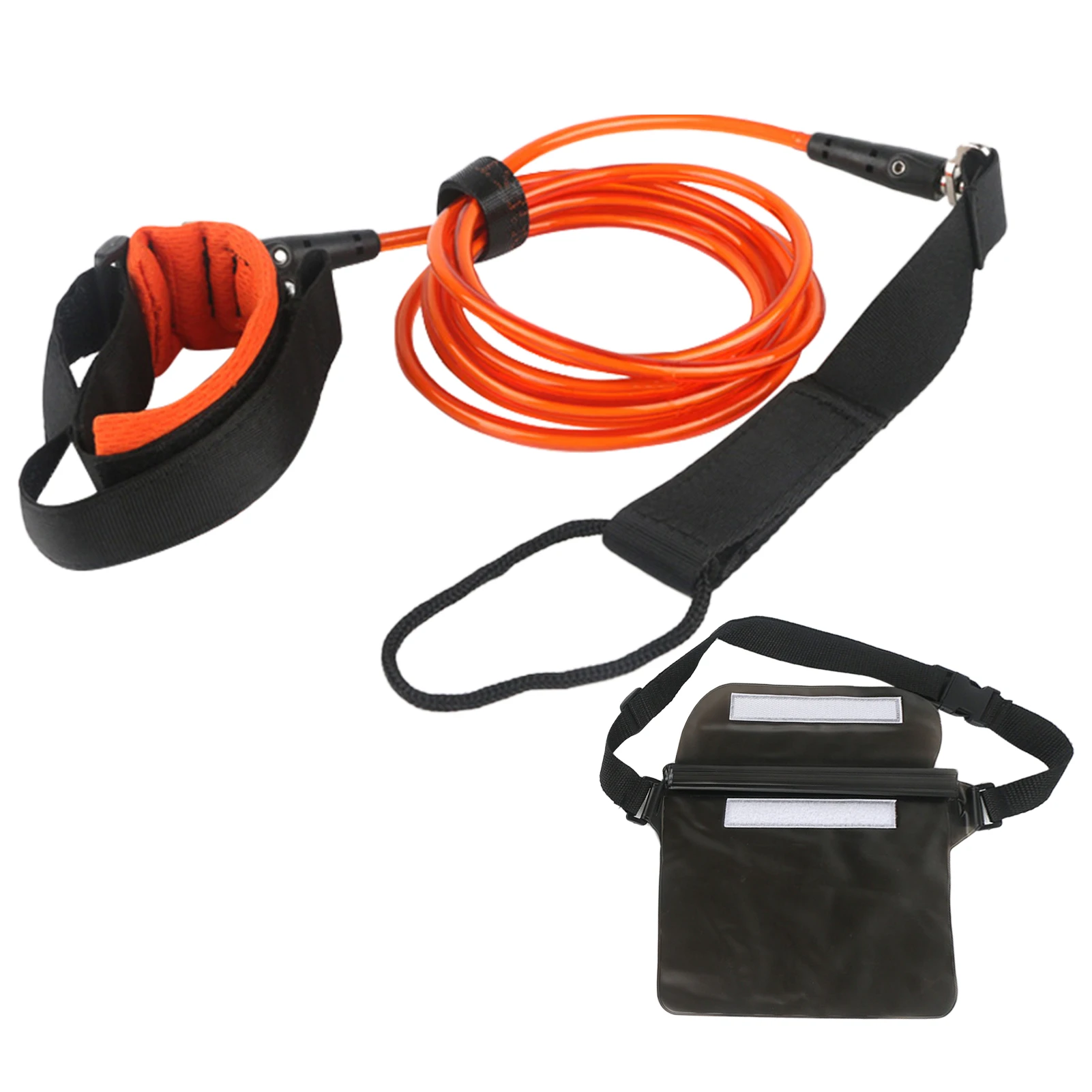 

5mm TPU Surf Leash Foot Rope For Longboard Accessories Outdoor 360 Rotating Protective Paddleboard Safety Durable Surfboard Leg