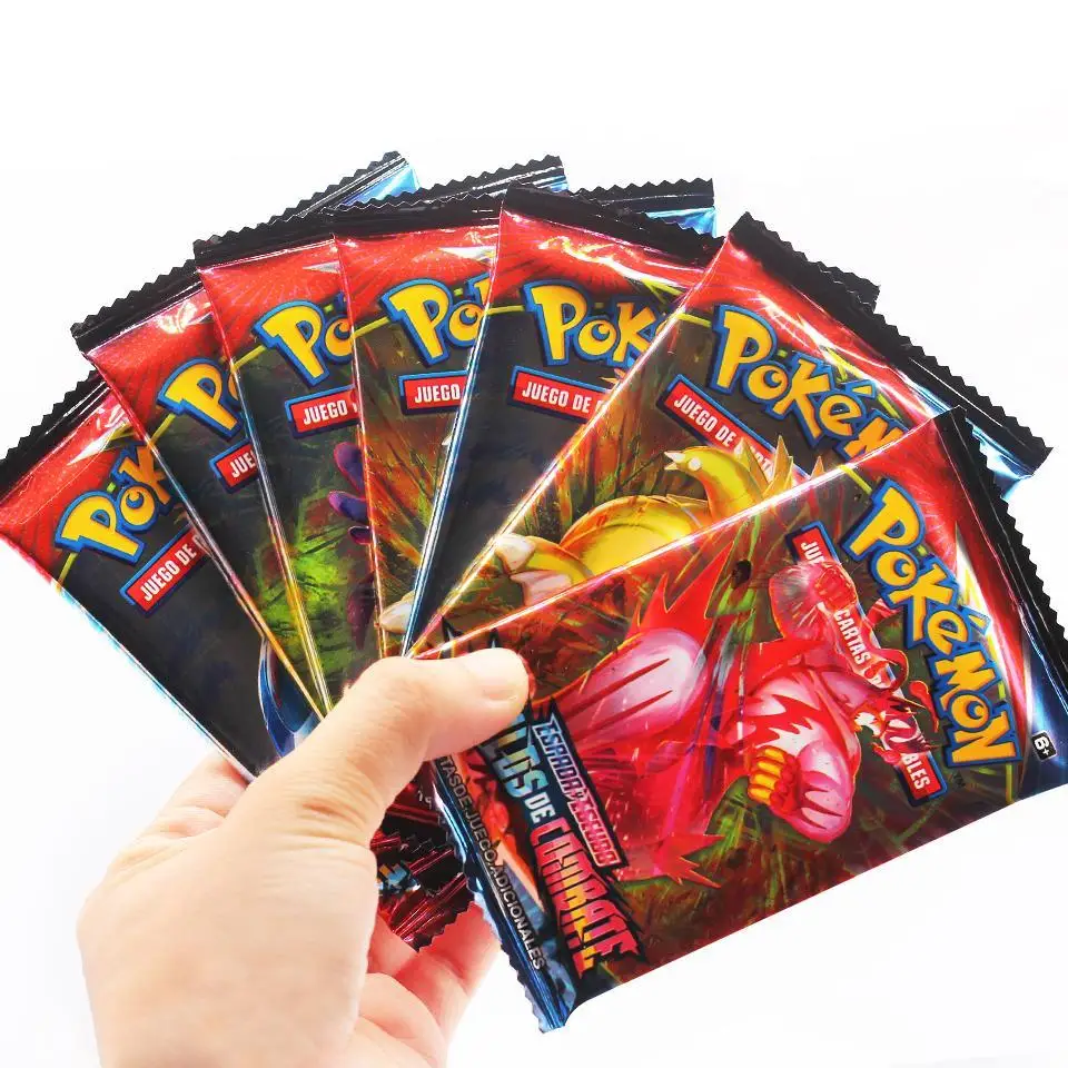 

Pokemon Cards Toys Spanish Trading Card Game Sword Shield Collection Box Card Espada Escudo Pokmon Card Game For Kids