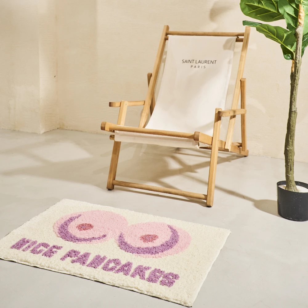 

Забавный пушистый коврик для ванной, Коврик для ванны, боковой ковер для ванной, функциональный входной коврик, противоскользящий напольны...