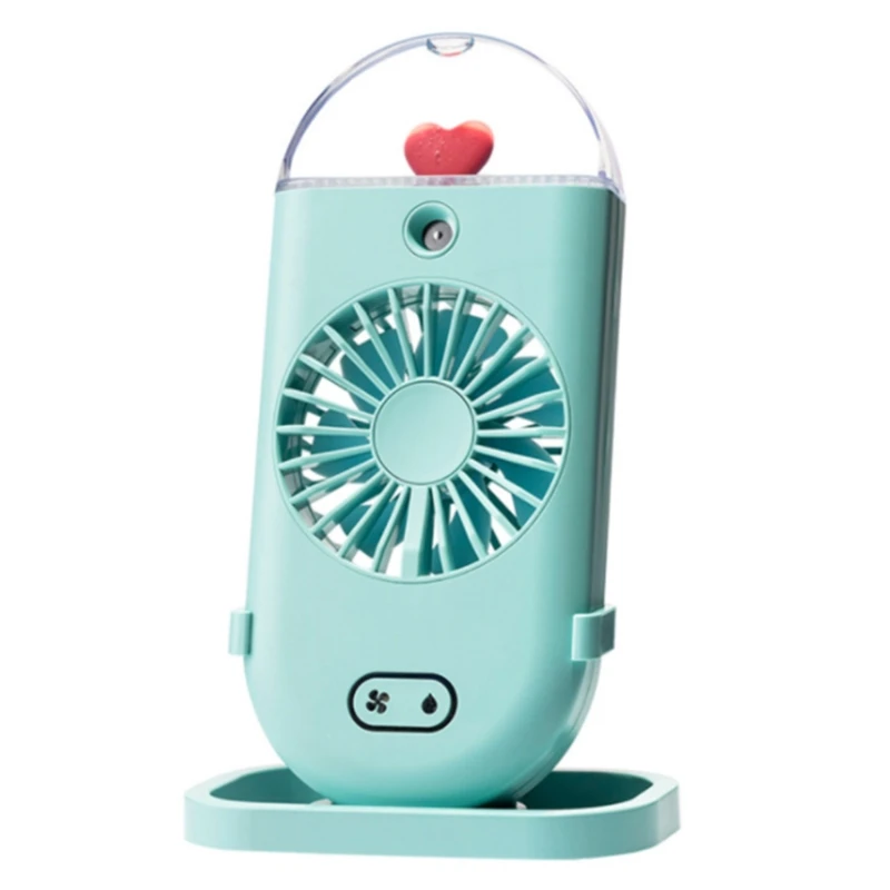 

Pocket Handheld Fan, Mini Portable Hand Fan, Battery Operated , USB Rechargeable , Quiet Personal Fan ,Beauty Moisture LXAA