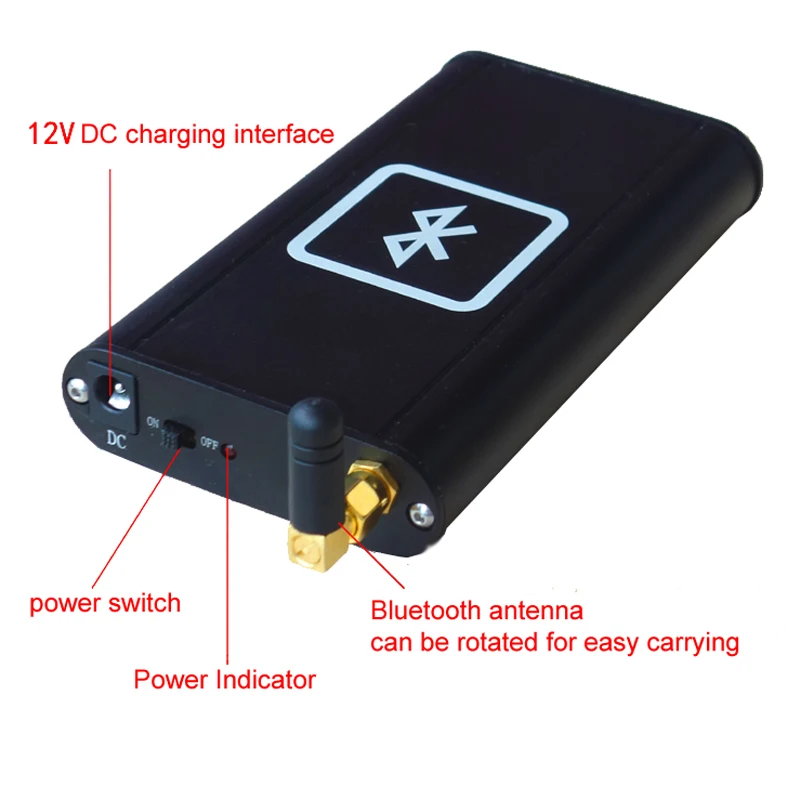 CSR8675+PCM5102A Portable Bluetooth 5.0 decoder DAC headphone amplifier Supports APTX / LDAC Audio Receiver T0278 | Электроника