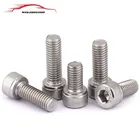 Винты с шестигранным отверстием из нержавеющей стали 304, 1020 шт., регулируемая длина (4-50) мм, винты с накатанной головкой
