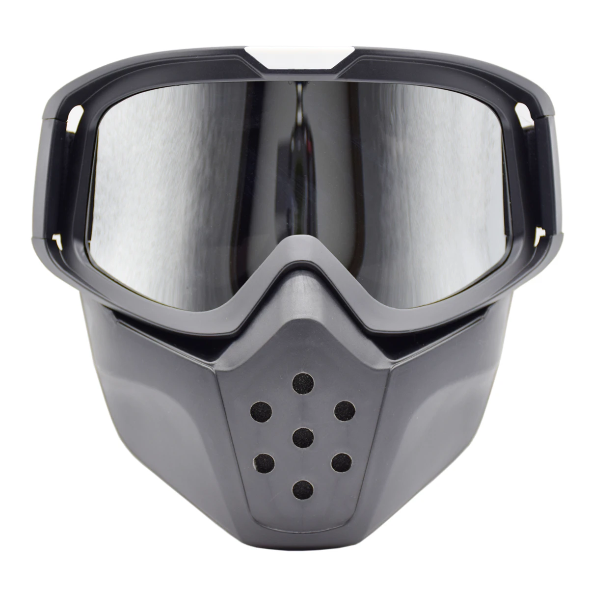 Ski Goggle Motorcycle Face Mask Goggles Motocross Motorbike Glasses Motor Open Detachable Helmets Vintage | Спорт и развлечения