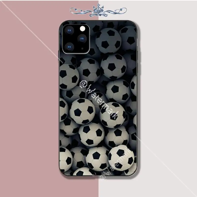 Babaite Чехлы для футбольного мяча Iphone 5s Se 6 6s 7 8 Plus X Xs Max Xr 11 Pro Мобильный телефон