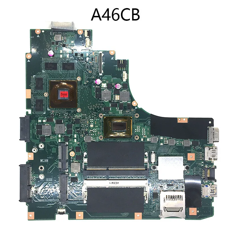 Для Asus A46CB K46CM K46CB K46C материнская плата REV2.0 процессор материнской платы I7 3517 GeForce GT