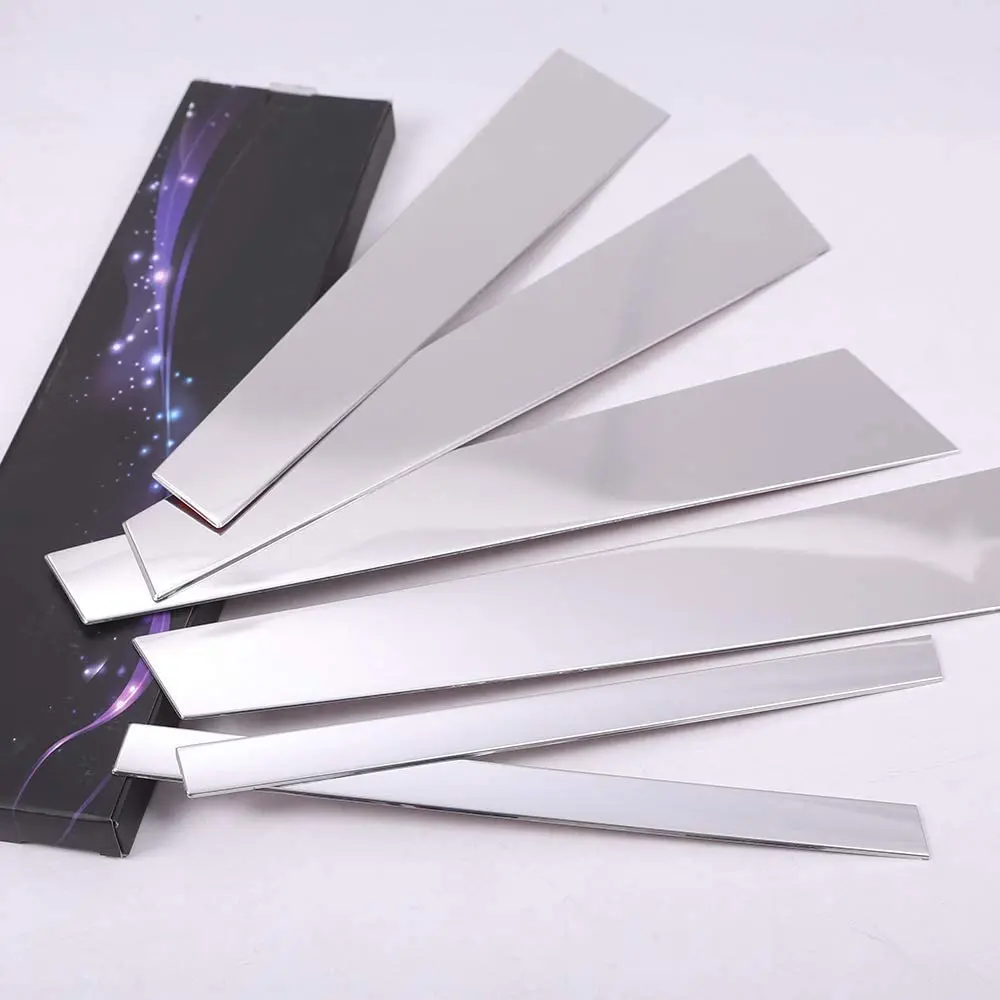 Car Window BC Column Decoration Strips Trim For BMW New 5 Series 7 520li525 530li Modified Styling Stickers 6Pcs/set | Автомобили и