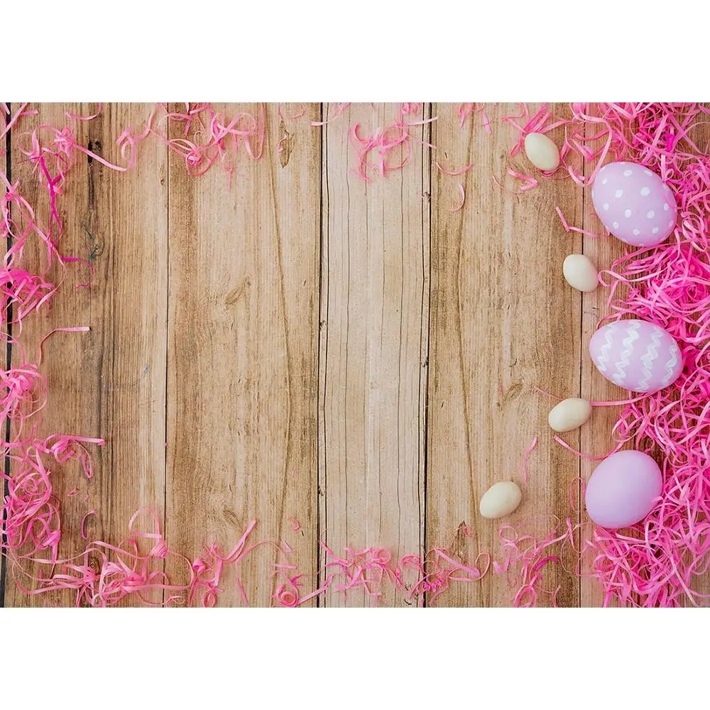 

Фотографический фон с пасхальными яйцами лента деревянные доски фон для фотосъемки фоны на заказ фон для детские, для малышей домашний вече...