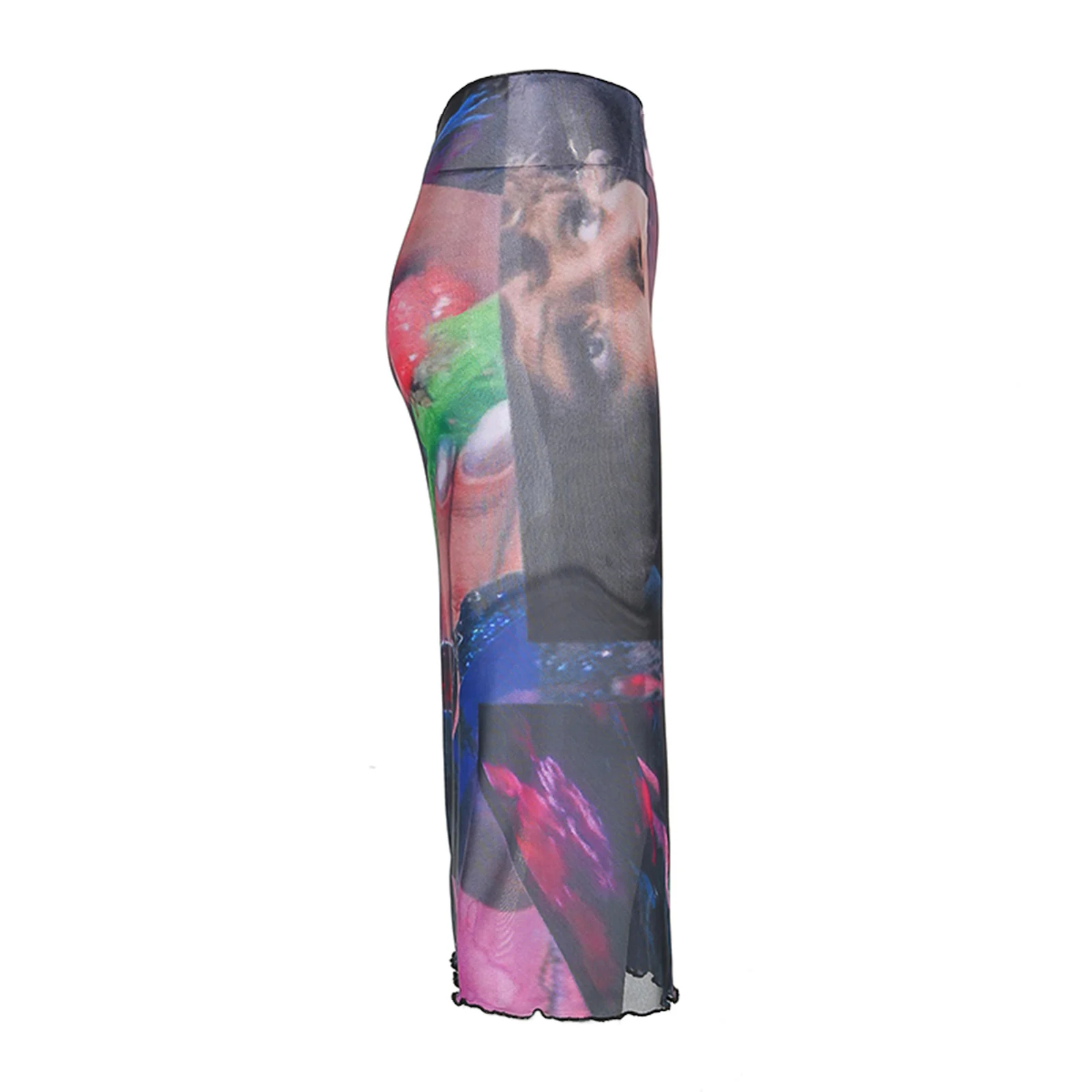 

Ladies Summer Sexy Midriff-baring Camisole, Girls Creative Letter Scenery Printing U-neck Sleeveless Tops Slim Base Shirt