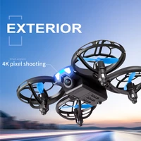 v8 mini drone 4k 1080p hd camera wifi fpv air pressure altitude hold gesture sensing quadcopter rc helicopter gift toys for kids