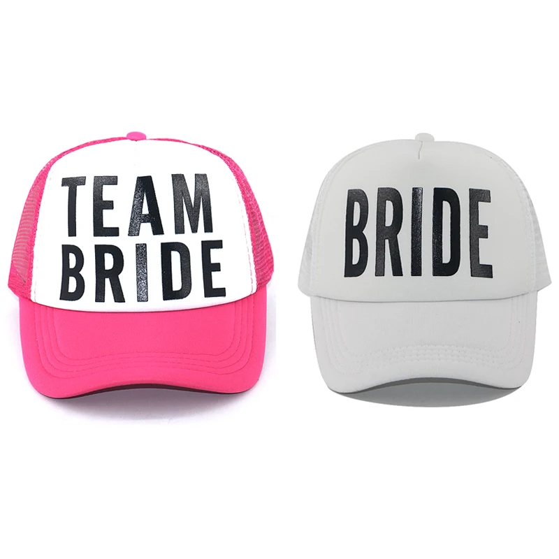 

Шляпа для свадебвечерние бейсболка для команды невесты и невесты хлопковые регулируемые Снэпбэк кепки с буквенным принтом кепки для невес...