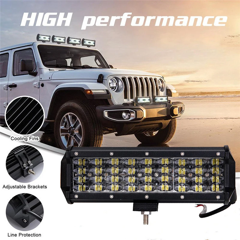 9 дюймовая Светодиодная панель рабочего освещения для внедорожника квадроцикла