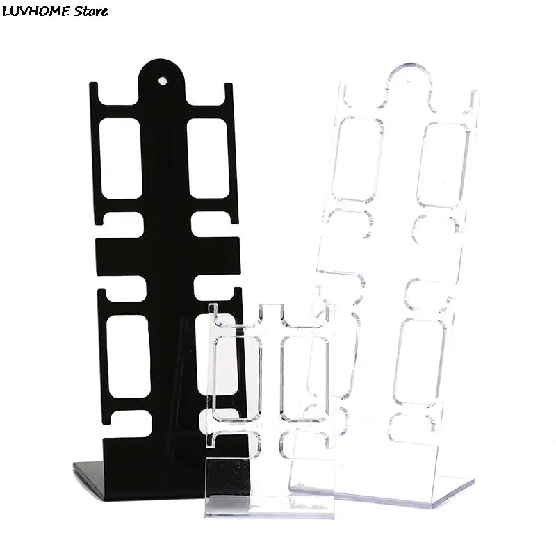 Пластиковая стойка обычная витрина полка портативная коробка для хранения часов