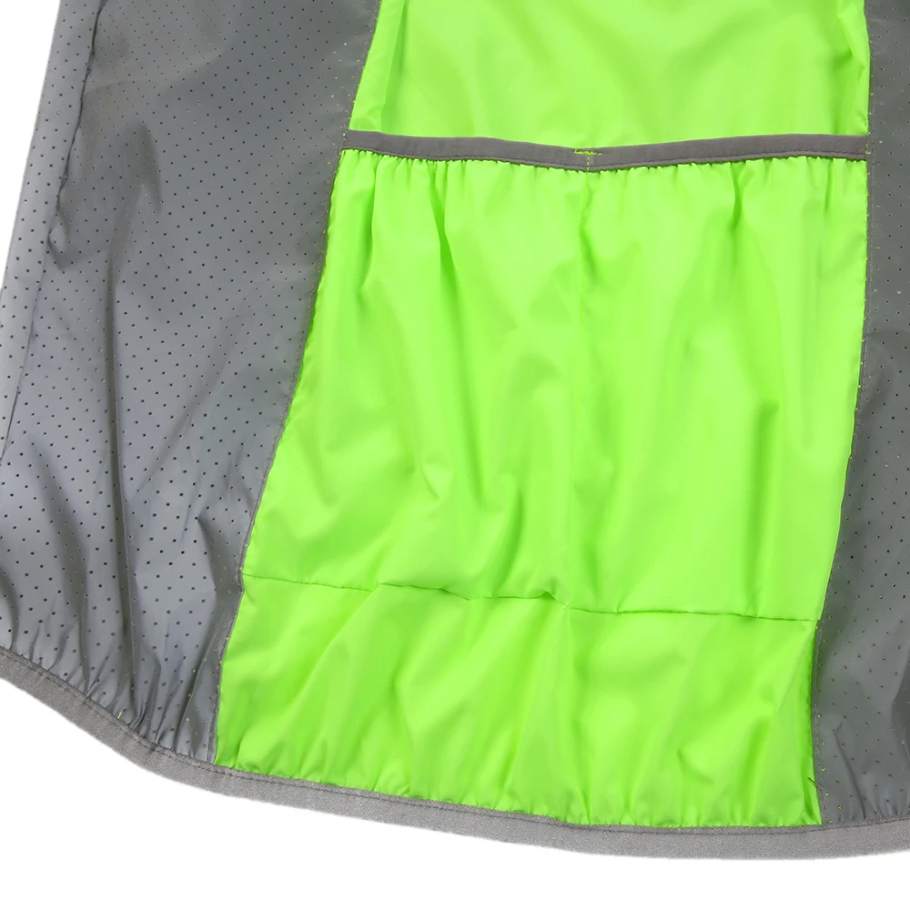 Велосипедный светоотражающий жилет Wosawe дышащий без рукавов уличный для ночных