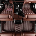 Кожаные автомобильные коврики для BMW 2 серии f44, 2020, F45, 2014-2021, F46, 2015-2022, автомобильный коврик