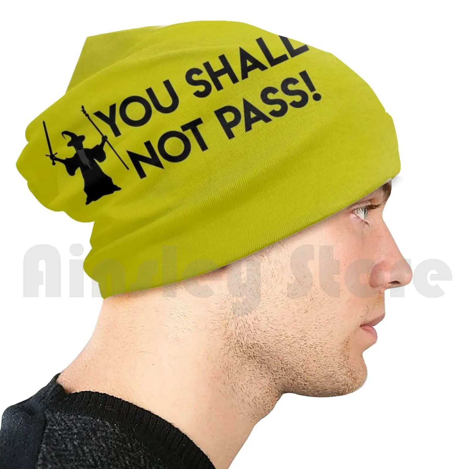 Вязаная Шапка-бини в стиле хип-хоп