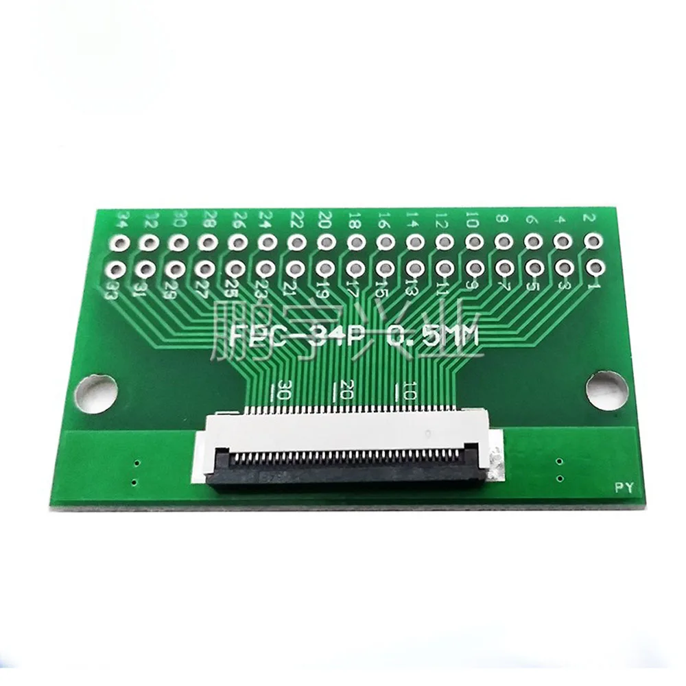 5 шт. адаптер для FPC 34PIN стандартный 2 54 DIP сварной 0 мм коннектор|cable motor|cable forcable flex |
