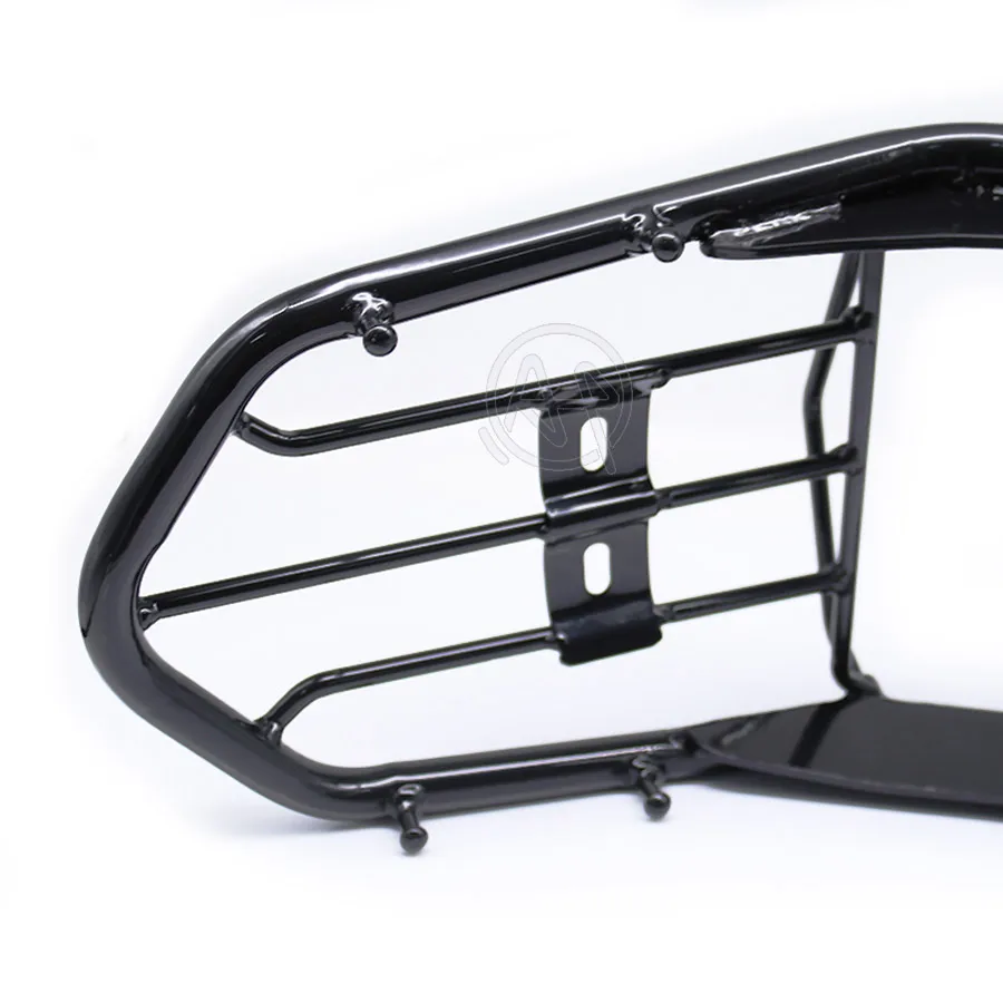 1x черная металлическая мотоциклетная Двухуровневая багажная стойка Кронштейн