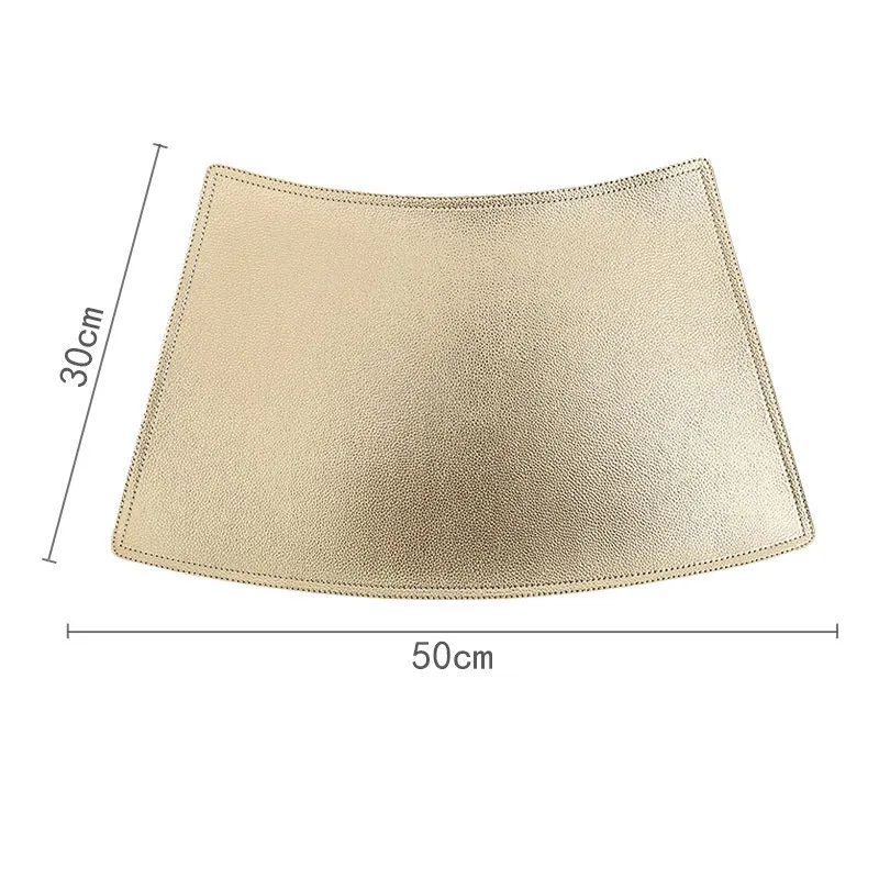 Высококачественный коврик для круглого стола кожаный коврика в западном стиле