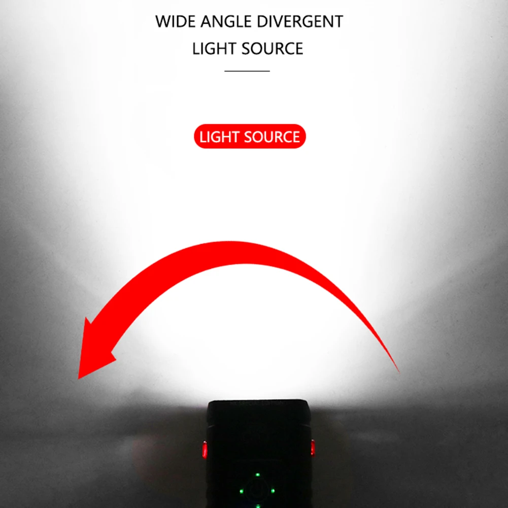 T6 светодиодный велосипедный светильник 10 Вт 6 режимов USB Перезаряжаемые Мощность