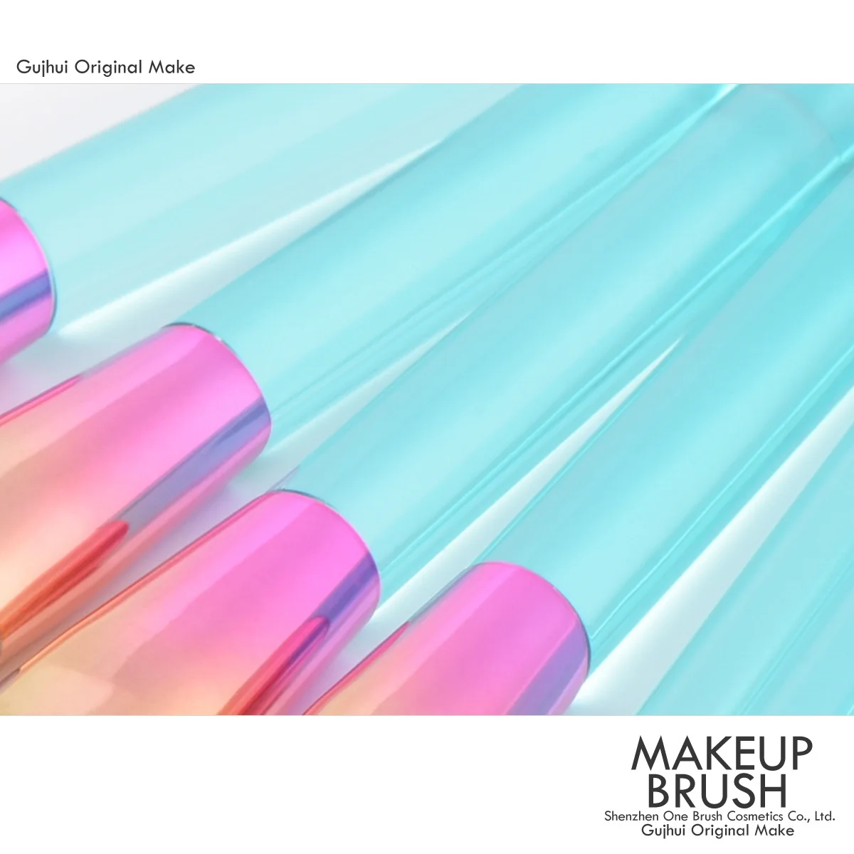 Горячая распродажа 10 шт. акриловый набор кистей для макияжа основа тени глаз