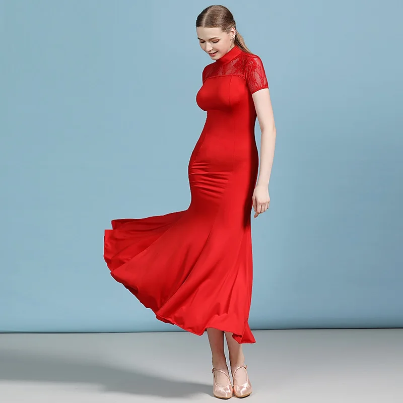 Сексуальное бальное платье стандартное женское танцевальное для бальных танцев