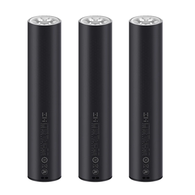3 PCS ZMI LPB02 портативный мощный флэш-светильник 5000 мАч Внешний аккумулятор IPX6 Водонепроницаемый аварийный SOS наружный МОЩНЫЙ СВЕТИЛЬНИК - Цвет: 3 PCS