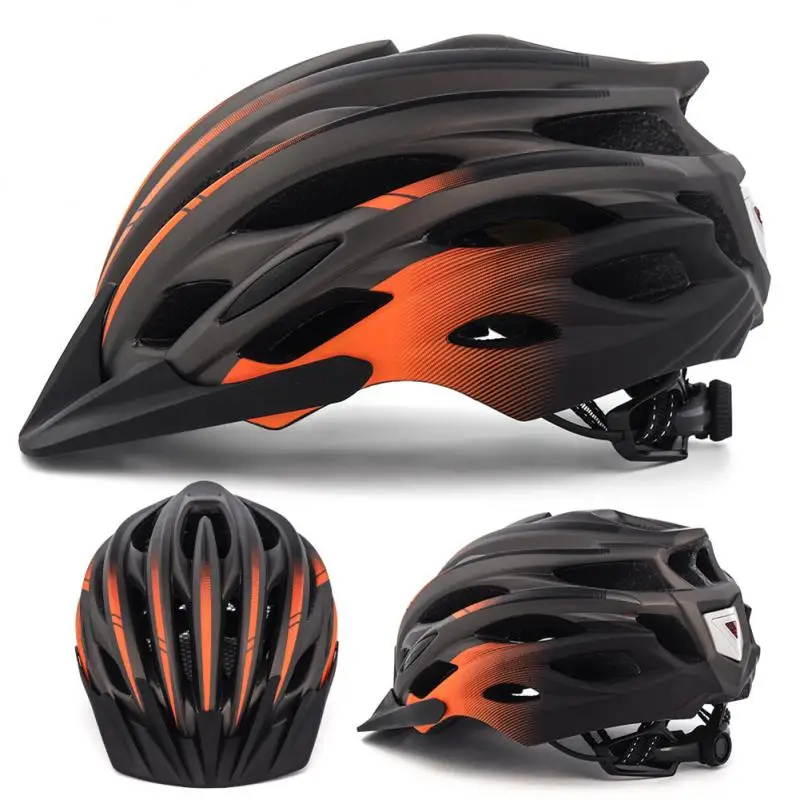 

Men Women Integrally Molded Safety Sports Bike Helmet EPS Shockproof Bicycle Mountain Road MTB Parts Racing Cycling Equipment