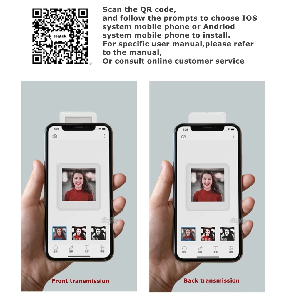 Электронные чернила пассивная электронная бумага 1 54 дюйма с поддержкой NFC Мини