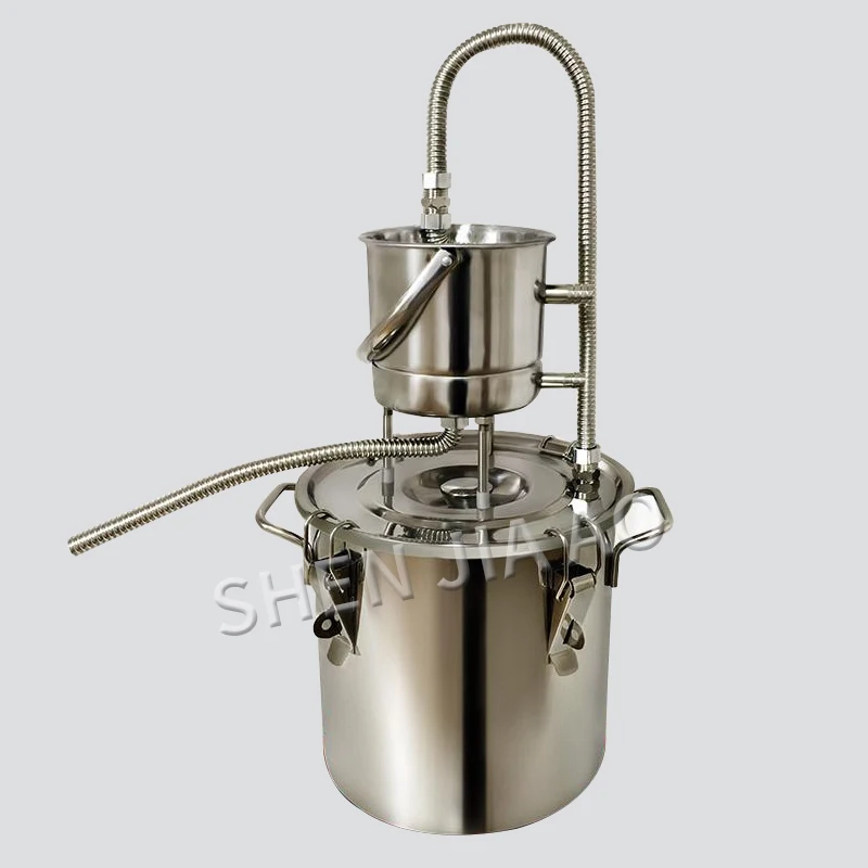 

10L/20L Household Essential Oil Pure Dew Extraction Machine Distillation Production Refining Wine Brewing Steamed Wine Equipment