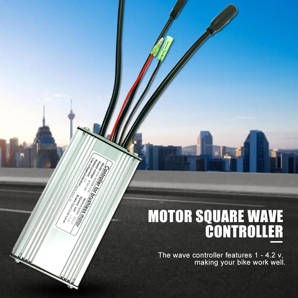 

Electric Bicycle Accessories 36V/48V Electric Bike Waterproof Connector Brushless DC Motor Controller Electric Bicycle Scooter