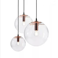 bubble pendant light glass ball pendant lighting creative decoration fixtures for bedroom study dinner room bar modern pendant l