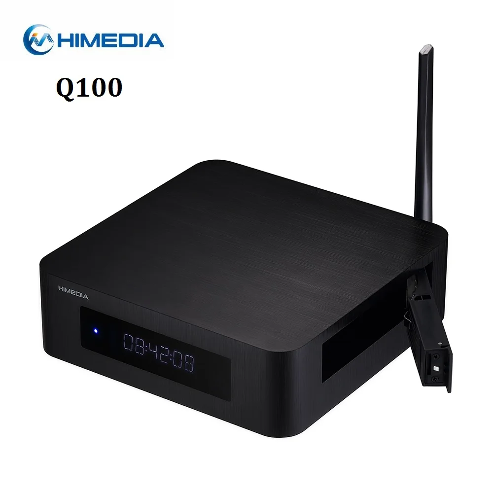 Himedia Q100 ТВ контейнер под элемент питания 2 Гб DDR4 16 Встроенная память 4G/5G WI FI 1000 м DTS