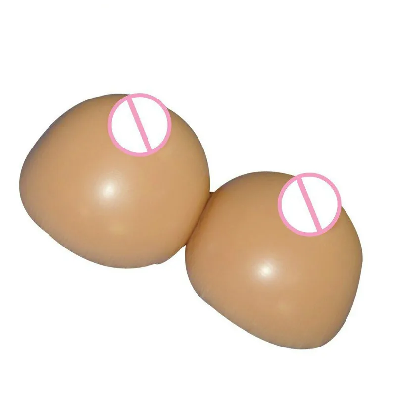 Women E Cup 1400g Circular Realistic Silicone Breast Forms Fake Boobs Breasts Handmade for Female Top Selling Product In 2019