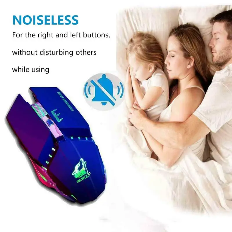 

New Wireless Optical Mouse 2.4GHz Gamer Game Wireless Mice With USB Receiver 1600 DPI LED Mause For PC Gaming Laptops