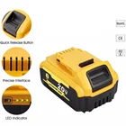 Литий-ионный аккумулятор премиум-класса Dewalt Tools, 20 в, 6000 мАч, запасная батарея Max XR, перезаряжаемые батареи DCB204, DCB206, DCB200, DCB204